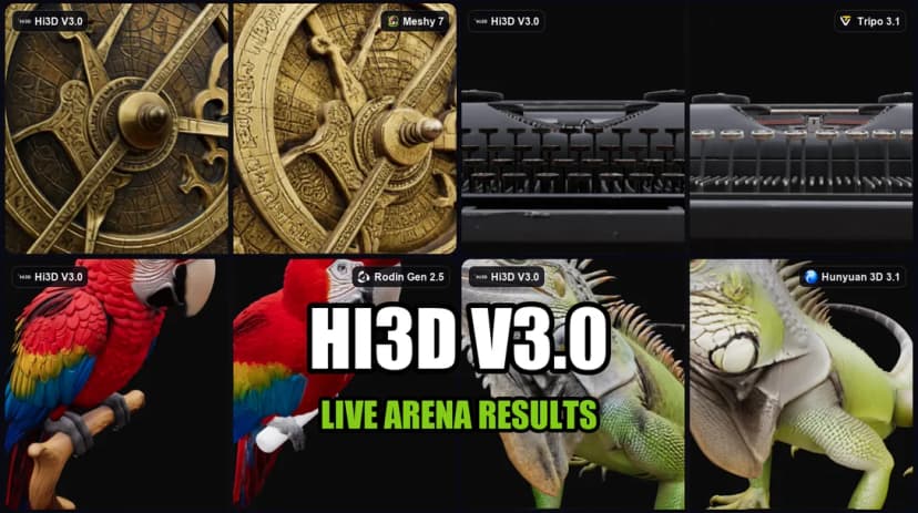 Hi3D V3.0 in the Arena: Judge the Matchups Yourself