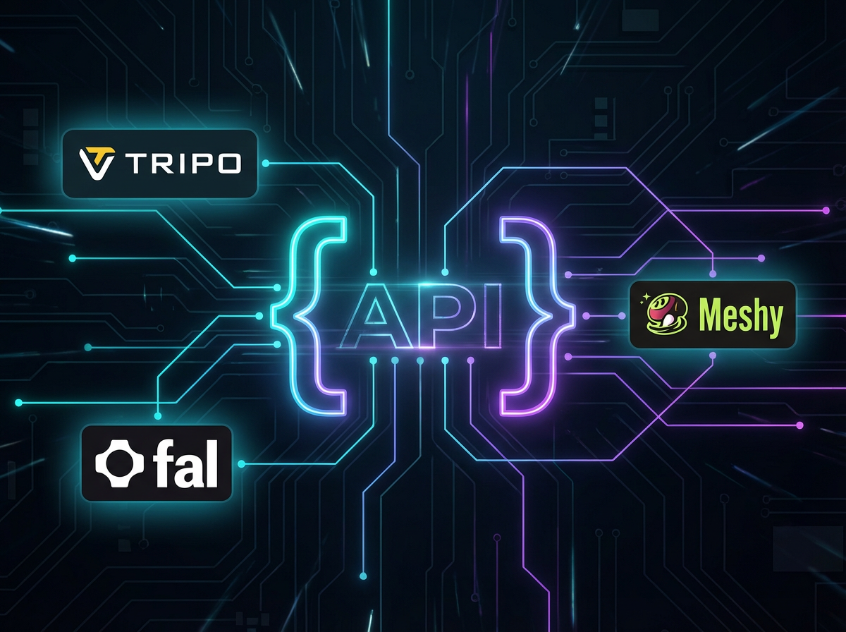 Best 3D AI APIs for Developers (2025-2026): Tripo, fal.ai & More