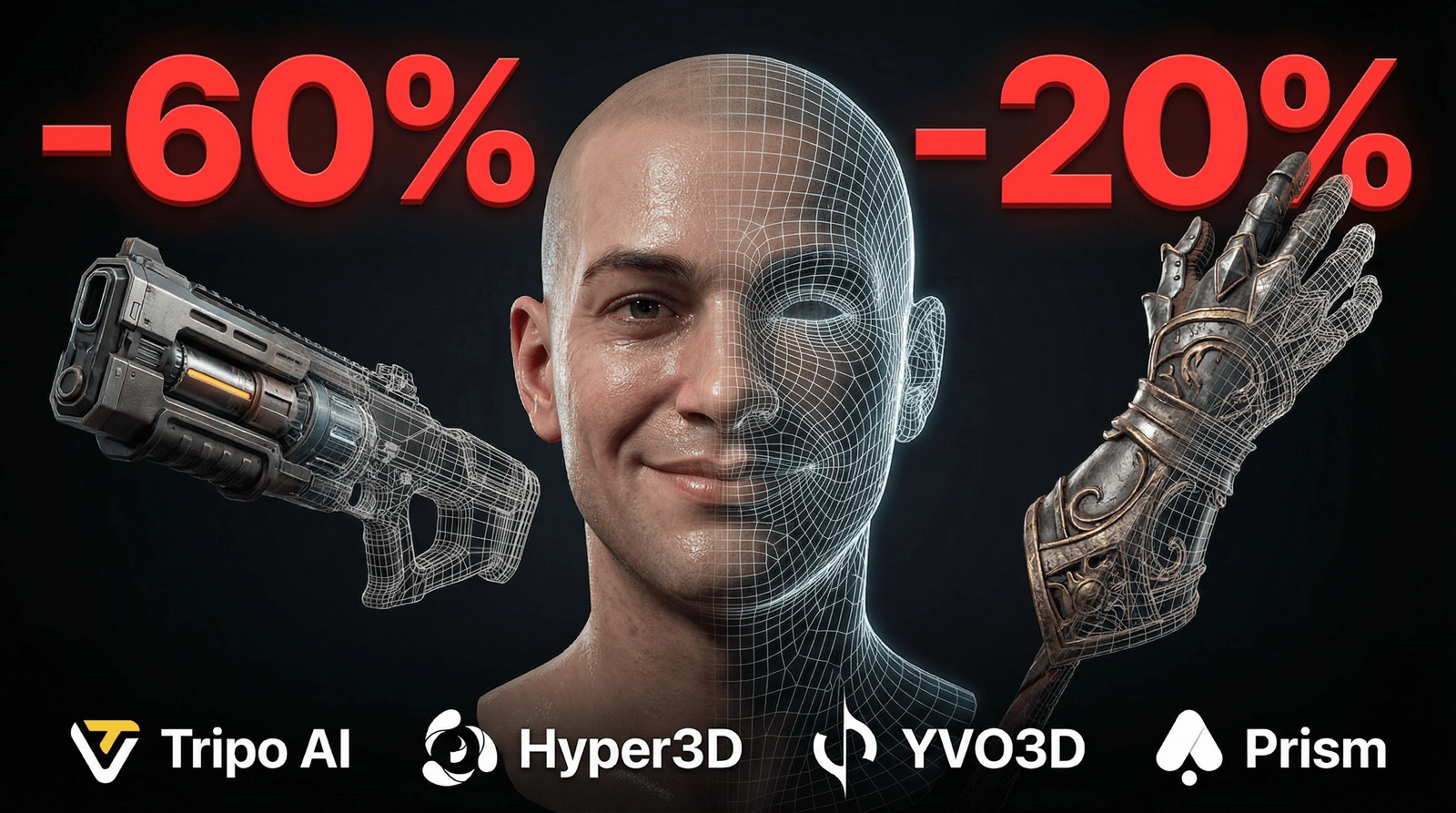 3D AI促销码——2025年12月（最高六折）