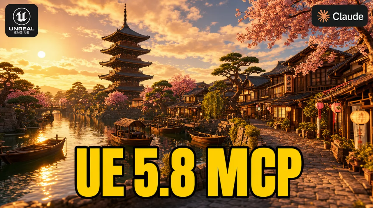 Unreal Engine 5.8 Native MCP + Claude: The Setup That Actually Works